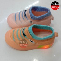 Baby Sneakers Shoes Fashion Kids Mesh LED Light Kids Shoes item